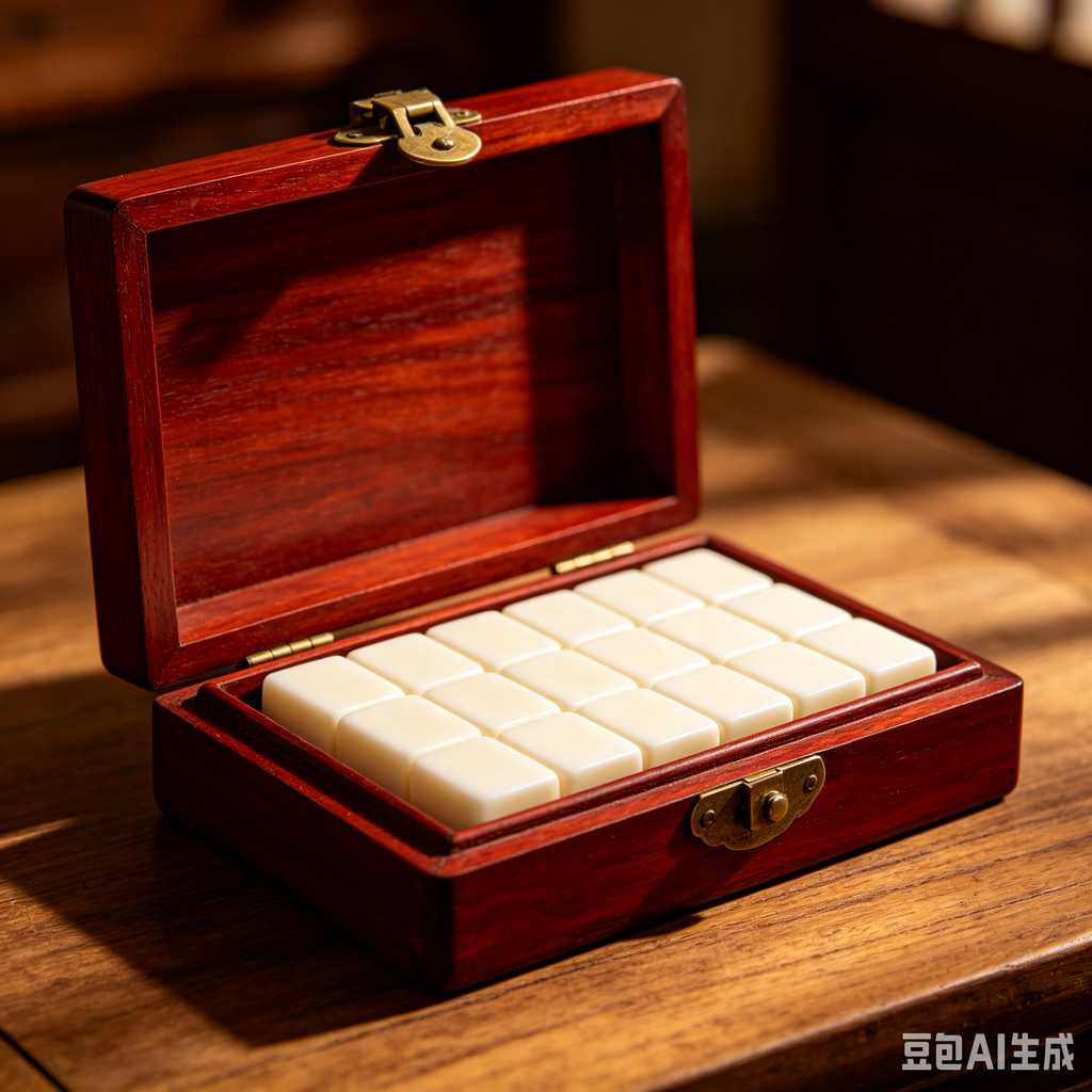 colored mahjong tile racks